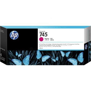 HP HP 745 Mustepatruuna magenta