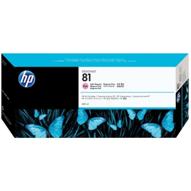 HP HP 81 Mustepatruuna vaalea magenta, 680 ml