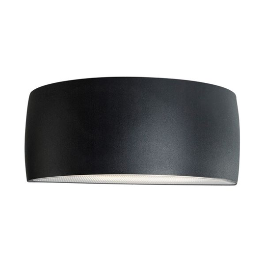 Norlys Vasa 127 Seinävalaisin G24d-2, 2700 K, 10 W, IP65 Grafiitinharmaa