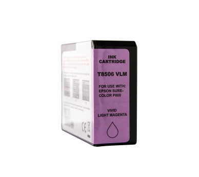 WL Mustepatruuna, korvaa Epson T8506, vaalea magenta, 84 ml