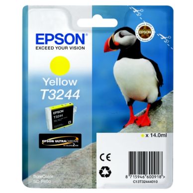 Epson Mustepatruuna keltainen, 14 ml