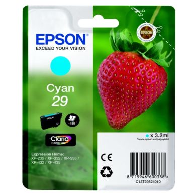 Epson Epson 29 Mustepatruuna syaani, 180 sivua