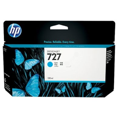HP HP 727 Mustepatruuna syaani