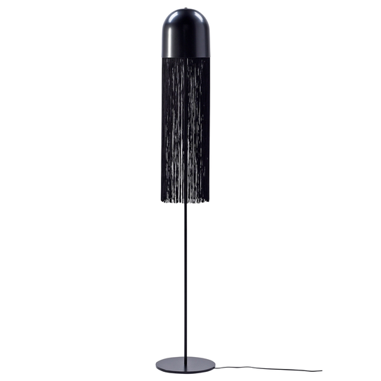 Muoto2 Hide lattiavalaisin, 60 cm hapsut