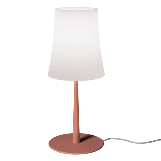 Foscarini Birdie Easy pöytävalaisin, tiilenpunainen