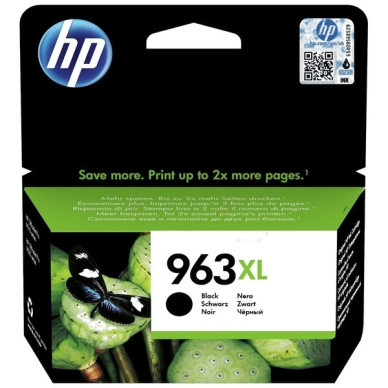 HP HP 963XL Mustepatruuna musta, 2000 sivua