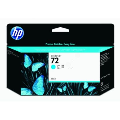 HP HP 72 Mustepatruuna syaani, 130 ml