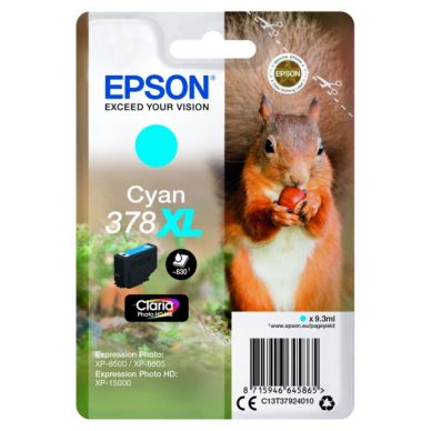 Epson Epson 378XL Mustepatruuna syaani, 830 sivua