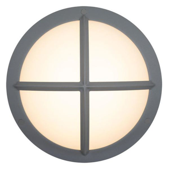 Hide-a-Lite Moon Public Cross I Seinävalaisin 3000/4000K, 16W, IP65, IK10 Harmaa, 1120 lm