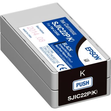 Epson Epson SJI-C-22-P-(K) Mustepatruuna musta, 33 ml