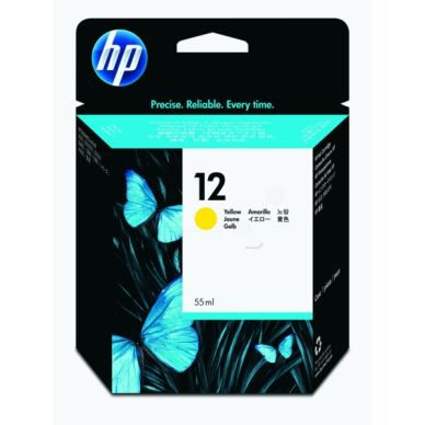 HP HP 12 Mustepatruuna keltainen, 55 ml