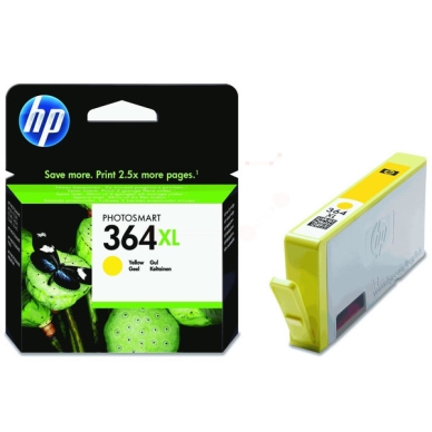 HP HP 364XL Mustepatruuna keltainen, 750 sivua