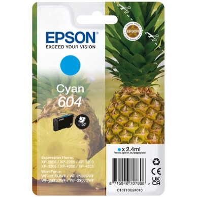 Epson Mustepatruuna cyan, 130 sivua
