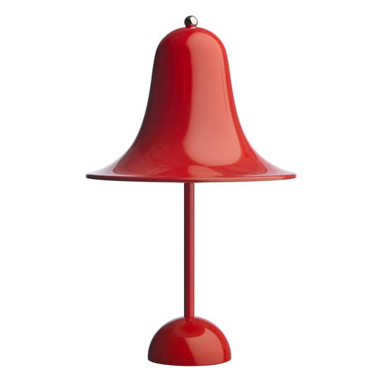 Verpan Pantop pöytävalaisin 23 cm, kirkkaanpunainen