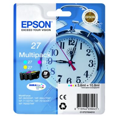 Epson Mustepatruuna MultiPack C,M,Y 3x350 sivua3x3,6 ml