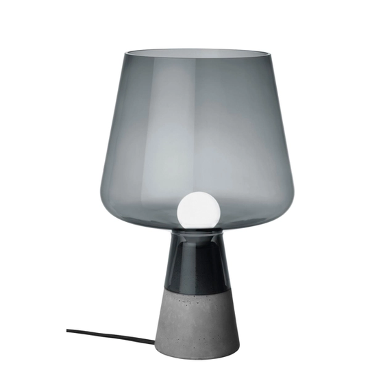 Iittala Leimu pöytävalaisin 30 cm, harmaa