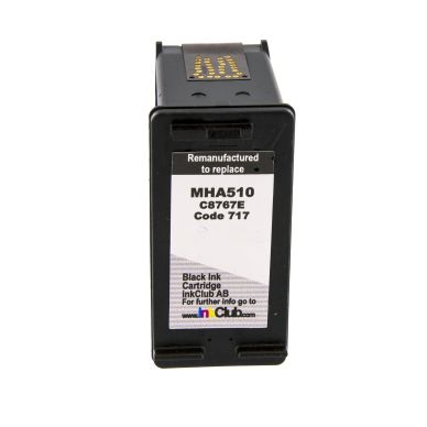 inkClub Mustepatruuna, korvaa HP 339, musta, 21 ml