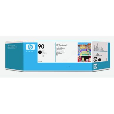 HP HP 90 Mustepatruuna musta, 775 ml