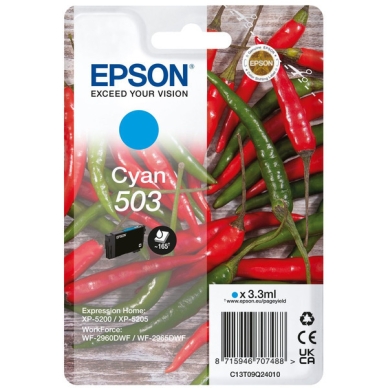 Epson Mustepatruuna cyan, 165 sivua
