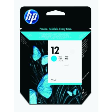 HP HP 12 Mustepatruuna syaani, 55 ml
