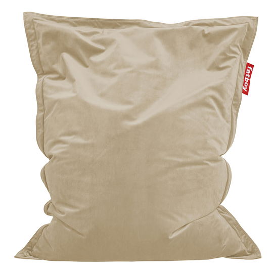 Fatboy Original Slim Velvet Recycled säkkituoli, camel