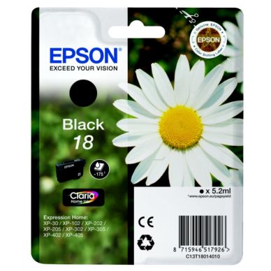 Epson Epson 18 Mustepatruuna musta, 175 sivua