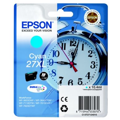 Epson Epson 27XL Mustepatruuna syaani, 1.100 sivua