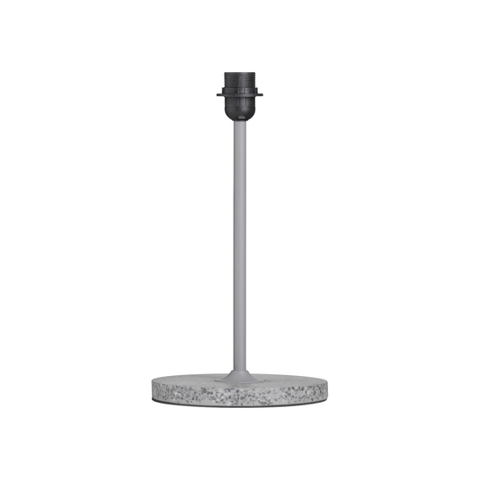 HAY Common pöytävalaisimen jalusta, summit grey - grey terrazzo