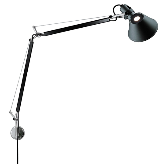 Artemide Tolomeo Mini Parete seinävalaisin, musta