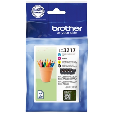 Brother Mustepatruuna Multipack BK/C/M/Y