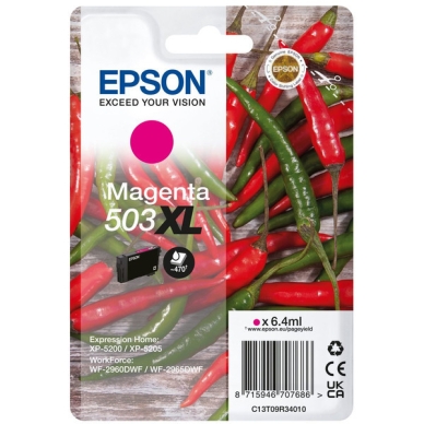 Epson Mustepatruuna magenta, 470 sivua