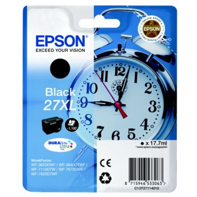 Epson Epson 27XL Mustepatruuna musta, 1.100 sivua