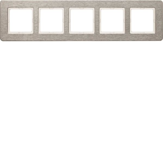 Hager 10256083 Peitekehys Q.7, vaakasuoraan asennukseen 5-paikkainen