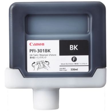 Canon Canon PFI-301 BK Mustepatruuna musta, 330 ml