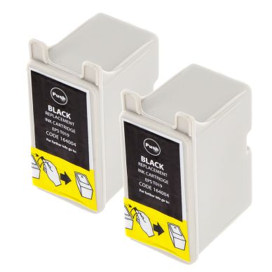 inkClub Mustepatruuna musta 25ml, 2-pakkaus