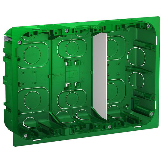Schneider Electric NU8734 Uppoasennusrasia upotettava 3-rivinen