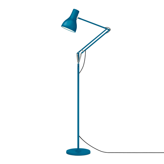 Anglepoise Type 75 lattiavalaisin, Margaret Howell Edition, saxon blue