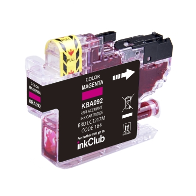 inkClub Mustepatruuna magenta, 550 sivua