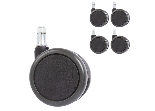 Työtuolin pyörät Ø 65 mm, 5 kpl