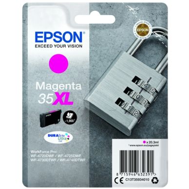 Epson Epson 35XL Mustepatruuna magenta, 20,3 ml
