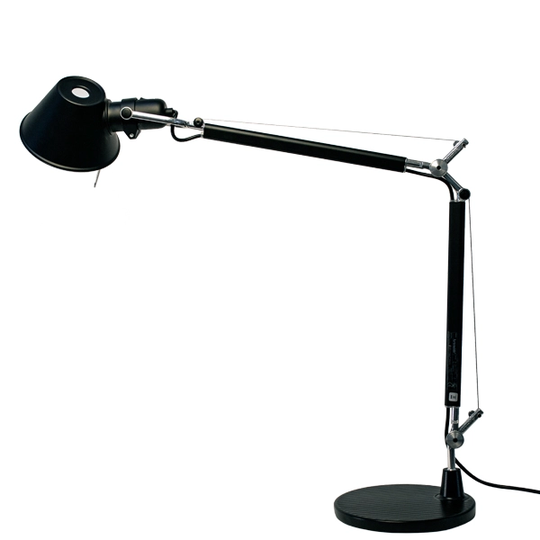 Artemide Tolomeo Mini pöytävalaisin, musta