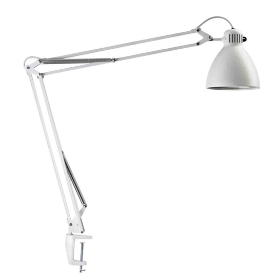 Luxo L-1 pöytävalaisin, valkoinen