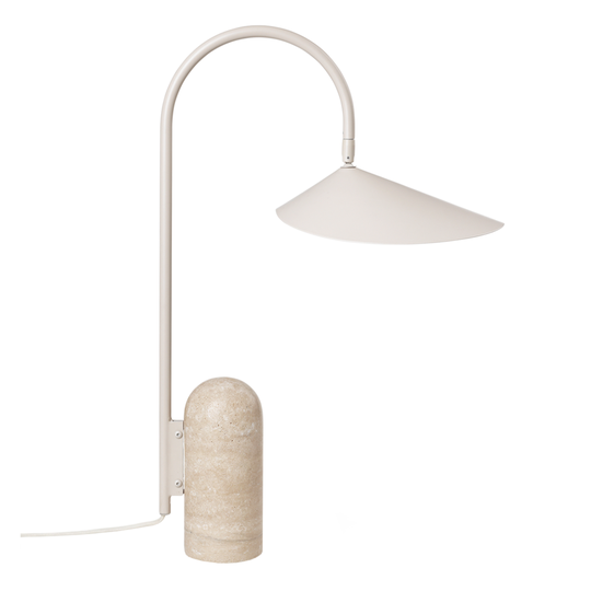 ferm LIVING Arum pöytävalaisin, cashmere