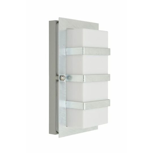 Norlys Boden 860 Seinävalaisin E27, 46W, IP54, opaali Galvanoitu