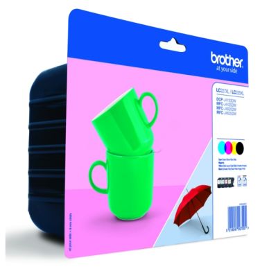 Brother Mustepatruuna MultiPack Bk,C,M,Y, 1.200 sivua
