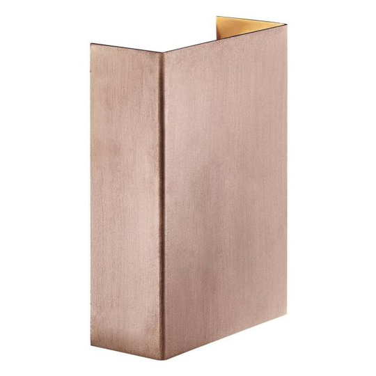Nordlux FOLD 2019041030 Seinävalaisin 3000K, 2xLED, IP54 Kupari