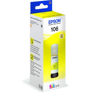 Epson Epson 106 Mustepatruuna keltainen, 70 ml