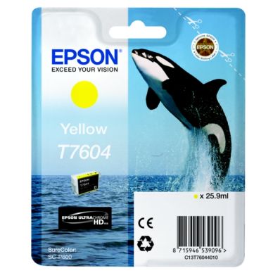 Epson Mustepatruuna keltainen, 25,9 ml