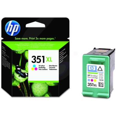 HP HP 351XL Mustepatruuna 3-väri, 580 sivua