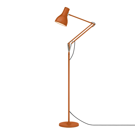 Anglepoise Type 75 lattiavalaisin, Margaret Howell Edition, sienna